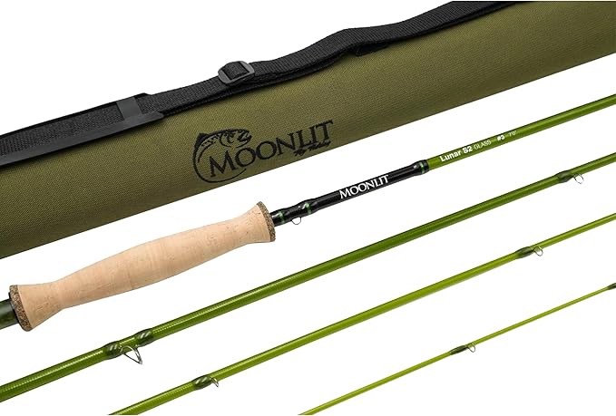 Moonlit Lunar S2-Glass Fiberglass Fly Rod | New 2025 Model