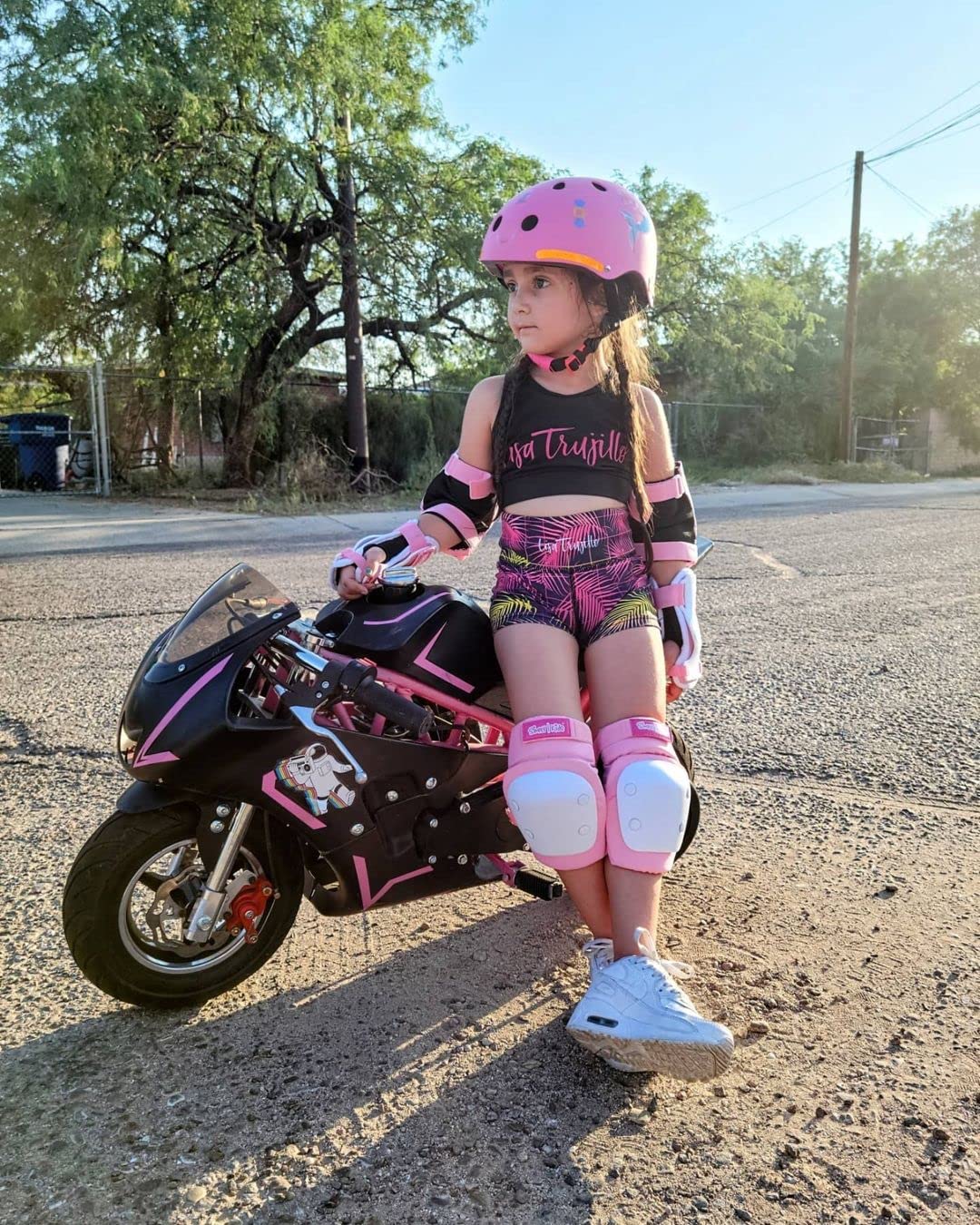 Toddler Helmet 2-4 Years Kids Helmets - Toddler Bike Helmet 3-5 5-8 for Skateboard Roller-Skating Bicycle I Boys Girls Baby Infant Child Ages Year Old Unicron (Pink, Girls in Wonderland)
