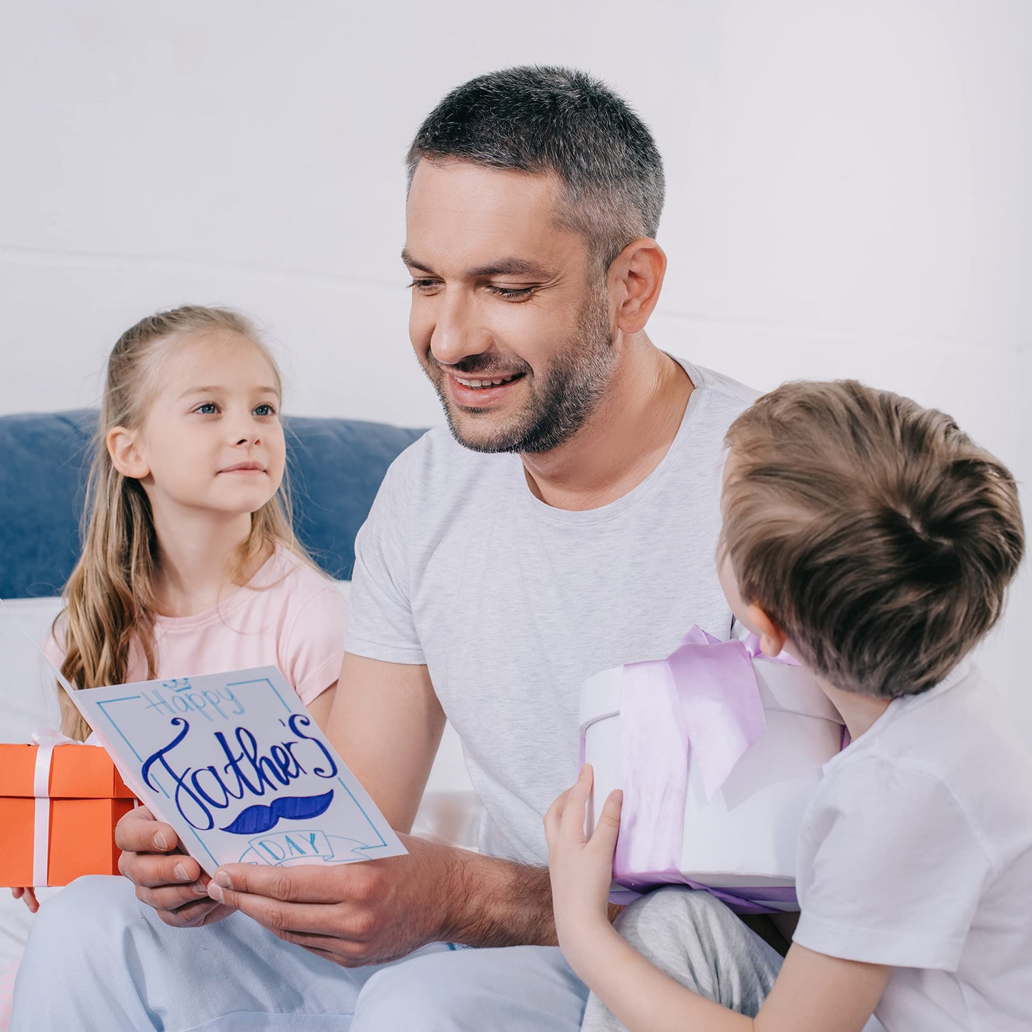 Julazy Fathers Day Dad Gifts Blanket, Birthday Gifts for Dad from Daughter Son 60"x50" Throw, Dad Gift from Kids, Best Daddy Ever Gift Ideas