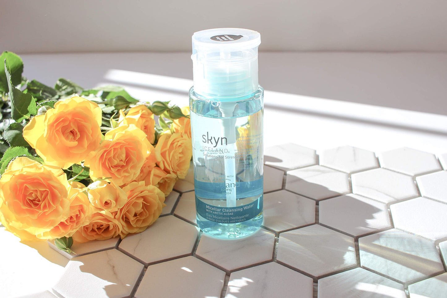 skyn ICELAND Micellar Cleansing Water: Draws Out Dirt, Oil & Makeup, 155ml / 5.24 oz