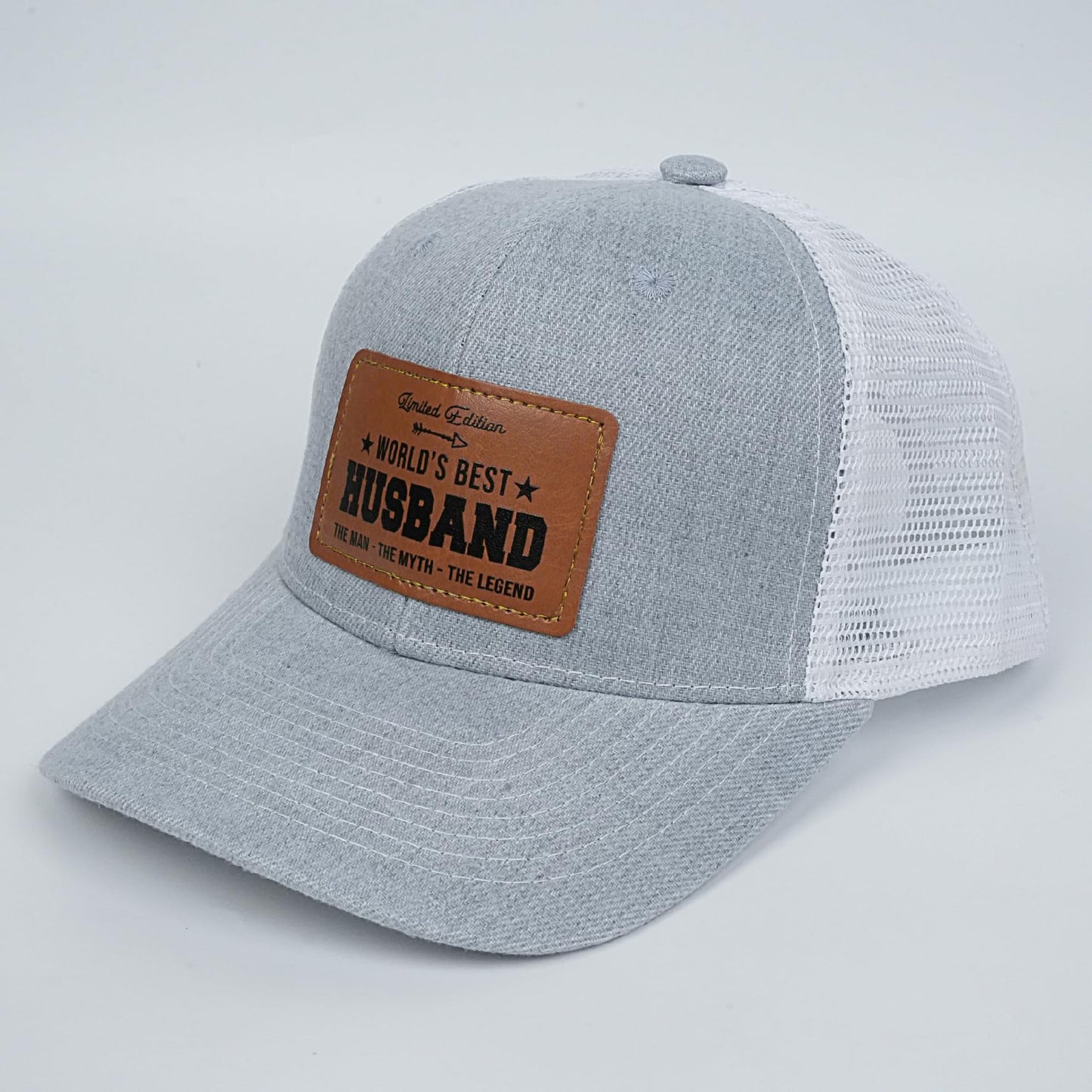 VIOZOFA Best Husband Ever Hat, Men's Grey Baseball Cap, Husband Gifts for Birthday, Anniversary, Valentine's Day, Christmas