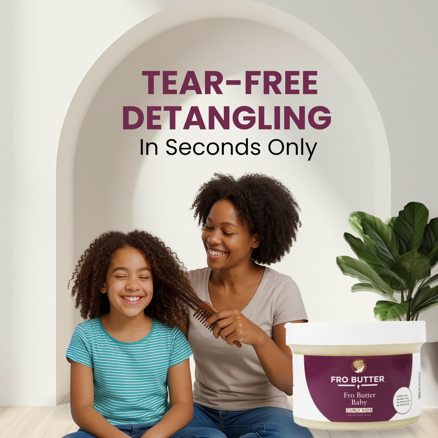 Fro Butter Hair Growth Treatment | Shea Butter, Virgin Coconut & Lavender Oil, Pumpkin Seeds & Nourishing Extracts | For Fast Ha
