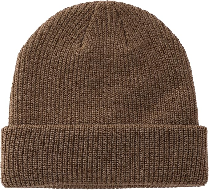 Connectyle Classic Double Layer Knit Beanie Hat Warm Thick Acrylic Winter Hats Daily Cuffed Beanies Watch Hat for Men Women