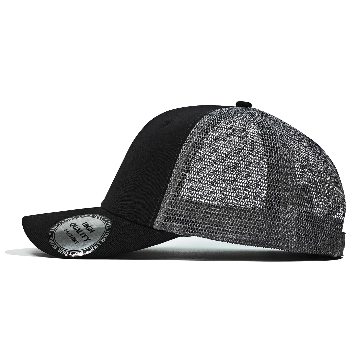 Christian Hats for Men Women,Jesus 3 Nail Cross Hat Christian Religious Gifts for Birthday/Christmas,Black and Silver