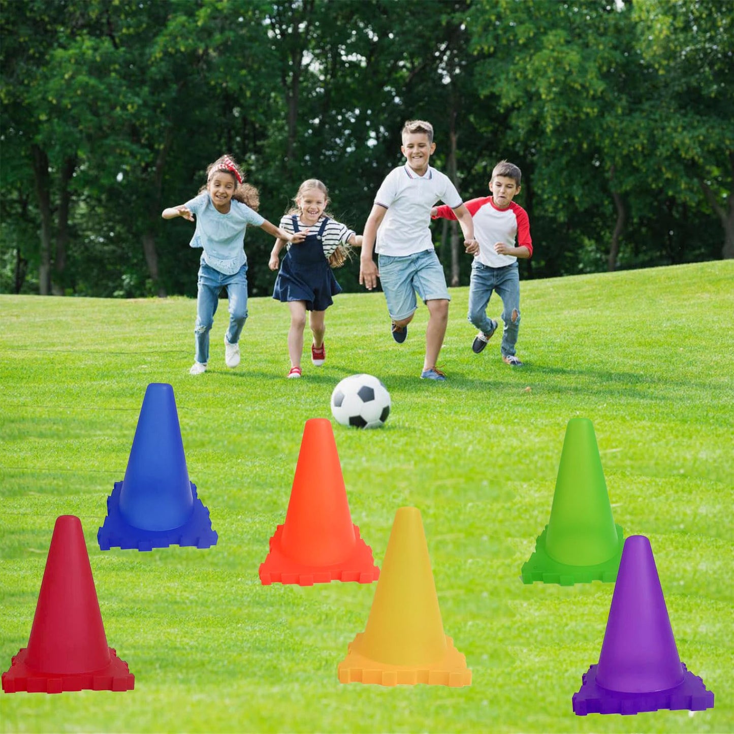 Sports & Outdoor Game Toddlers Kids,Gifts for Birthday Party Cones Carnival Bean Bags Ring Toss Tossing Games,Outdoor Toys for Kids Toddlers Ages 3 4 5 6 7 8