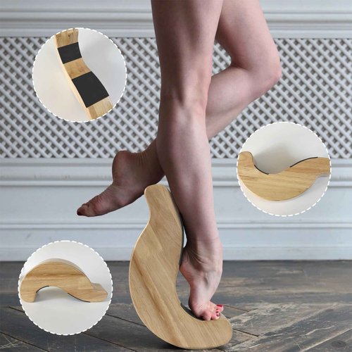 Bantlou Arch Stretcher for Ballet Dancers - Dance Gymnastics Foot Naked Warm Up, Dance Exerciser, Enhance Your Arches with This Wooden Arch Stretcher…