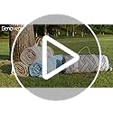 Genovega 2 in 1 Extra Large Outdoor Picnic Blanket Waterproof Woven Boho Mat Giant Beach Towel Travel Essential Yoga Acces...