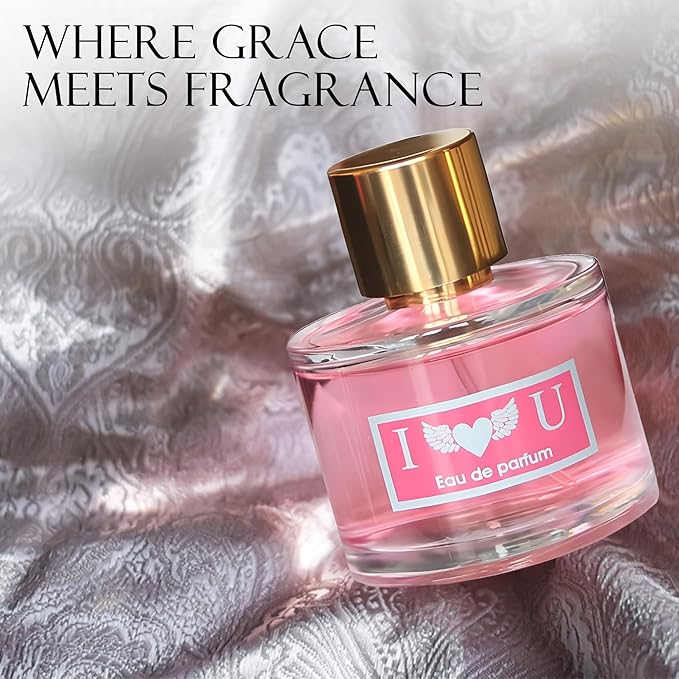 4-Piece Women's Perfume Set with 10ml Rollerball, EDP Collection, Variety of Fragrances,Long Lasting Cologne (Love U/Soft Cloud/Mession D R/MI Amor)