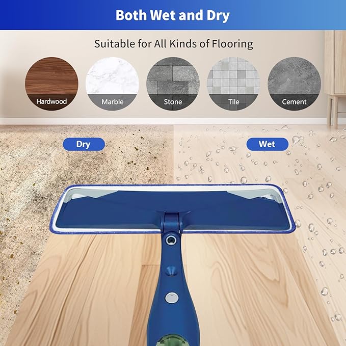 3 Pack Microfiber Cleaning Pads for Bona Family of Mops,Washable & Reusable Mop Pads Refill Replacement Safe for Hardwood and Multi-Surfac Floors Have Super-Absorbent