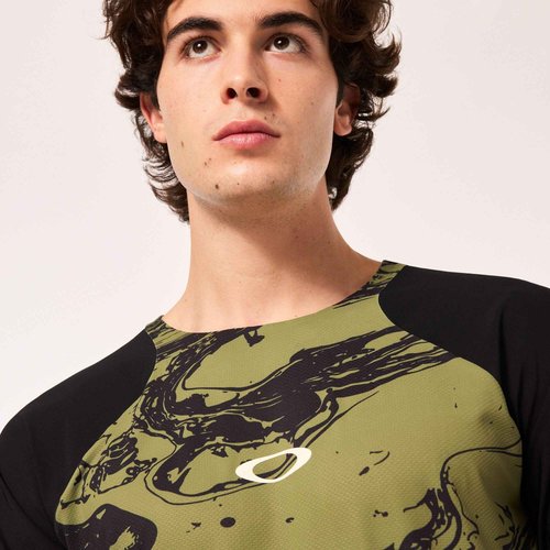 Oakley Seeker Airline Long Sleeve Jersey Tee Green