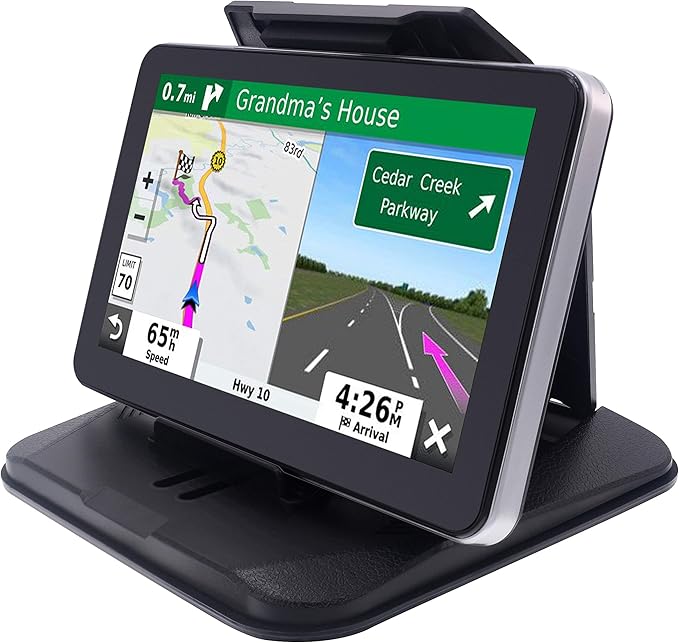 iSaddle Dashboard GPS Mount Holder - Universal Dashbaord Phone Tablet PC Navigation Holder for Garmin Nuvi Tomtom iPhone i...