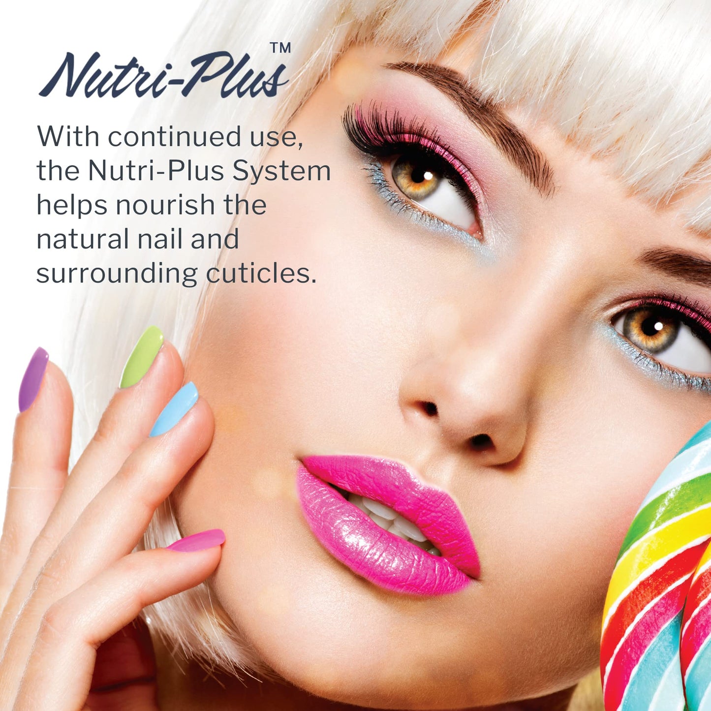 SNS Nail Dip Powder, Color Dipping Powder - Giant Blue Gumball (Blue), CS201.5 - Long-Lasting Nail Color Lasts 14 Days - Low-Odo