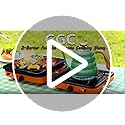 GGC Camping Stove 2 Burner, 20,000 BTU Foldable Camping Stove, Propane Portable Camp Stove with Adjustable Flame, Piezo Ig...