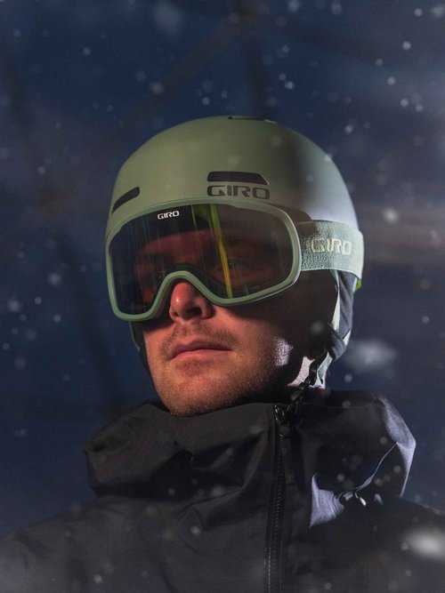 Giro Ledge Snow Helmet - Matte Hedge Green - Size S (52-55.5cm)