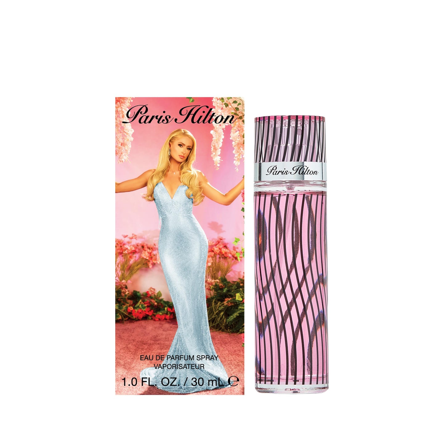 Paris Hilton Eau De Parfum Spray Perfume for Women | Feminine, Fruity and Flirtatious | Notes of Apple, Juicy Peach, Jasmine and Musk | 1 Fl Oz