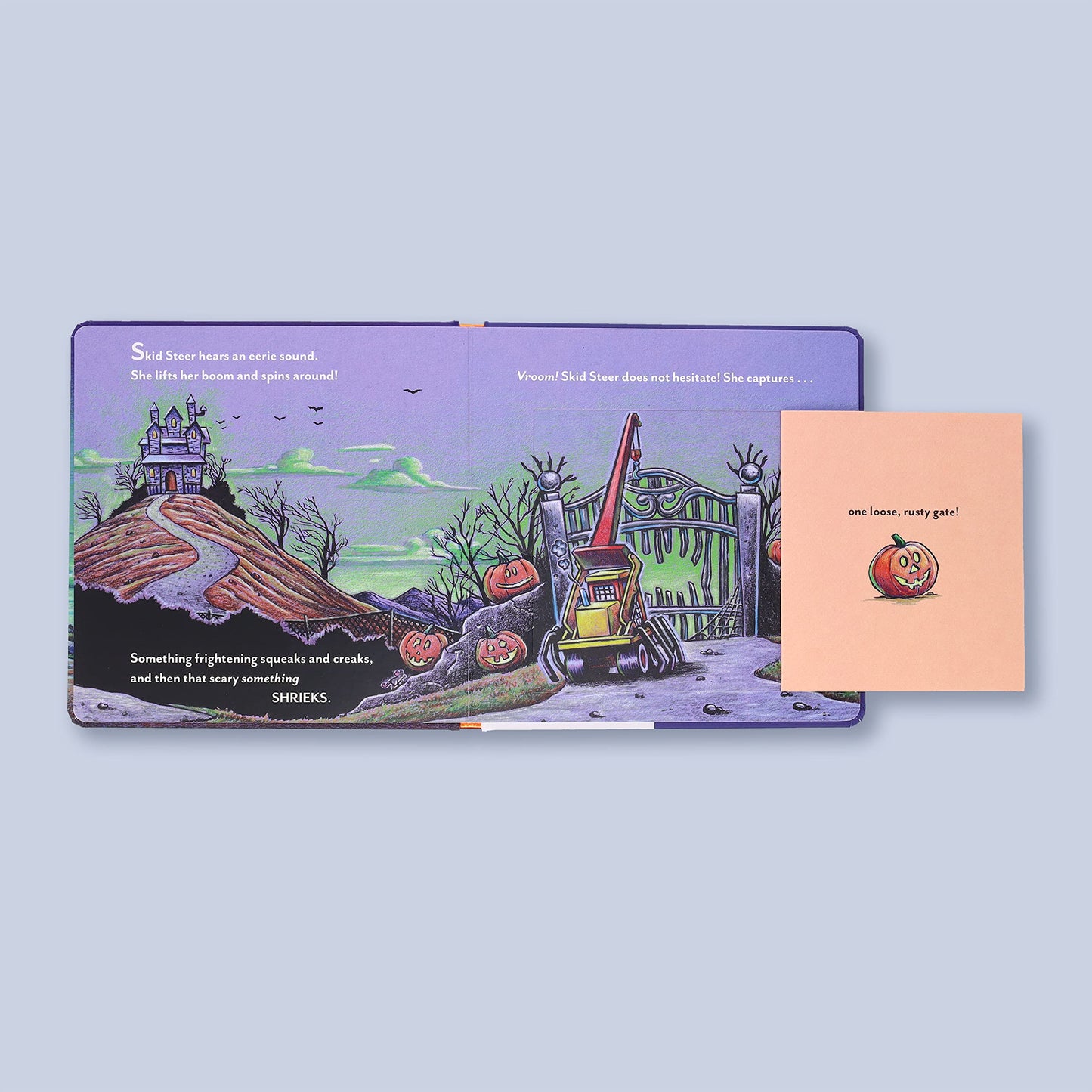 Construction Site Gets a Fright!: A Halloween Lift-the-Flap Book (Goodnight Construction Site)