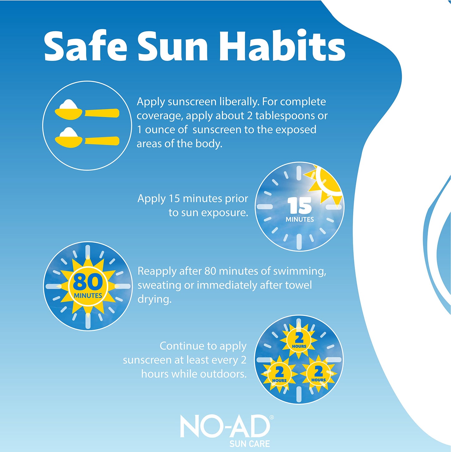 NO-AD SPORT SPF 50 Sunscreen Spray | Non-Greasy, Waterproof and Non toxic Sunscreen | Body Sunscreen | Suitable for All Skin Typ