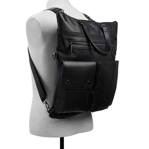 ALDO Men's Comaridx Backpack, Medium, Open Black
