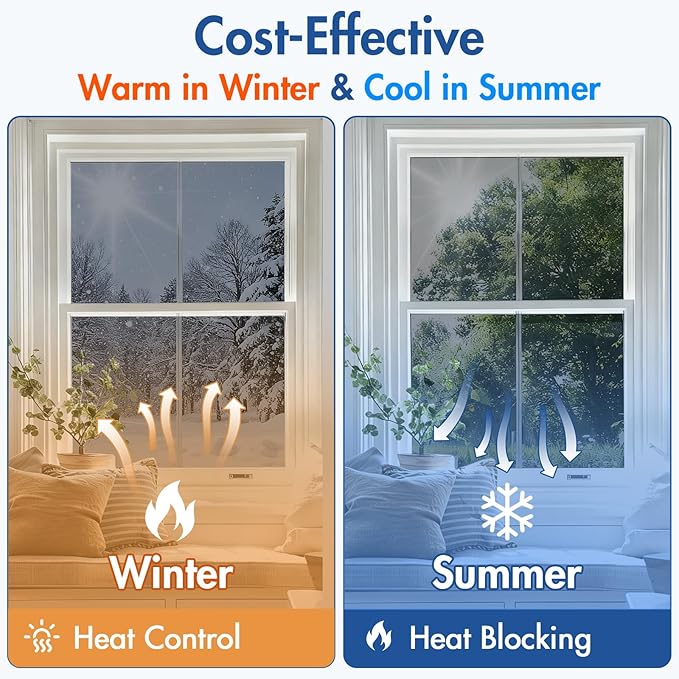 Coavas One Way Privacy Window Film,Daytime Window Tint for Home, Reflective Mirror Glass Window Film See Out Not in,Heat UV Blocking Anti-Glare Window Covers with 3 Tools, 17.5 x 78.7 Inch, Black