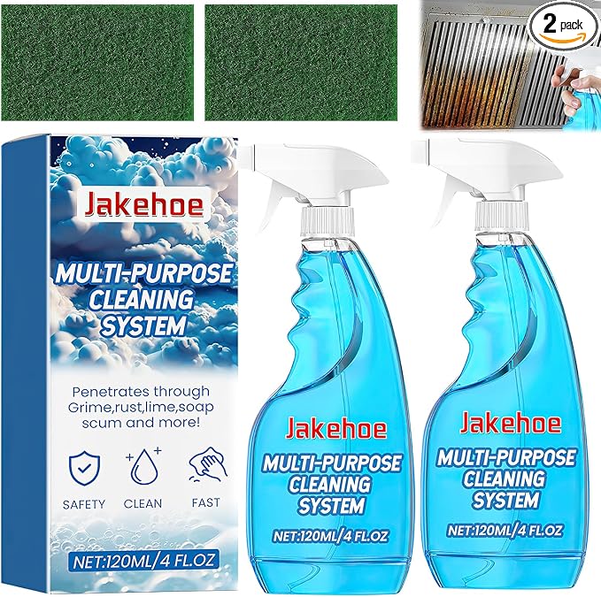 Foam Spray, 120ml Foam Spray All Purpose Cleaner, Foam Spray Foam Cleaner, Foam Spray Oven Cleaner, Upgrade Foam Spray, Foam Spray Cleaner, Multi-Purpose Cleaner Spray For Kitchens (2PCS)