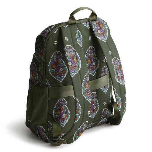 Vera Bradley Women's Ripstop Berkhill Backpack, Kew Gardens Green, One Size