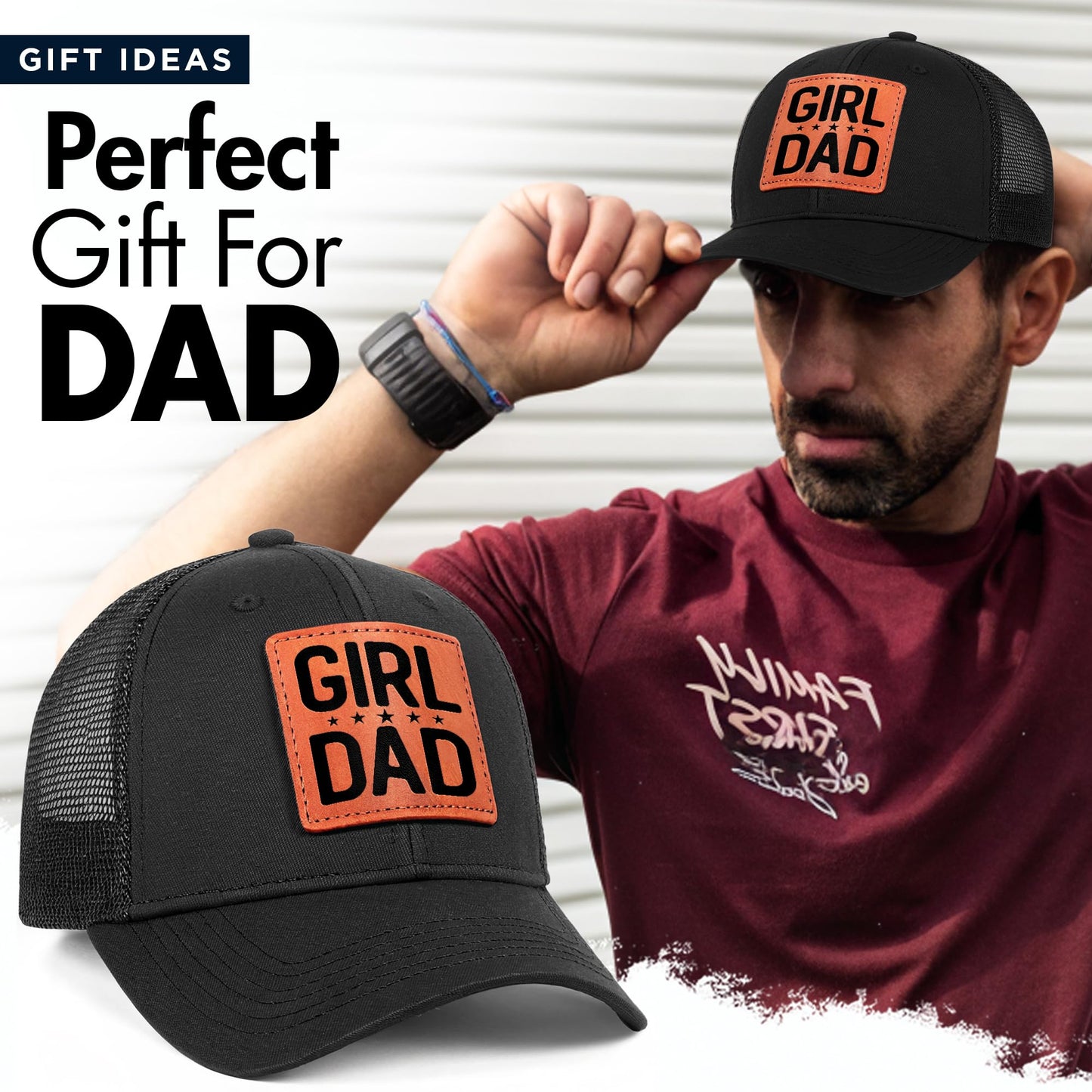 Gifts for Dad from Daughter for Dad, Men - Dads Birthday Gift Ideas, Happy Birthday Gifts for Dads, Fathers - Girl dad Daddy Hat