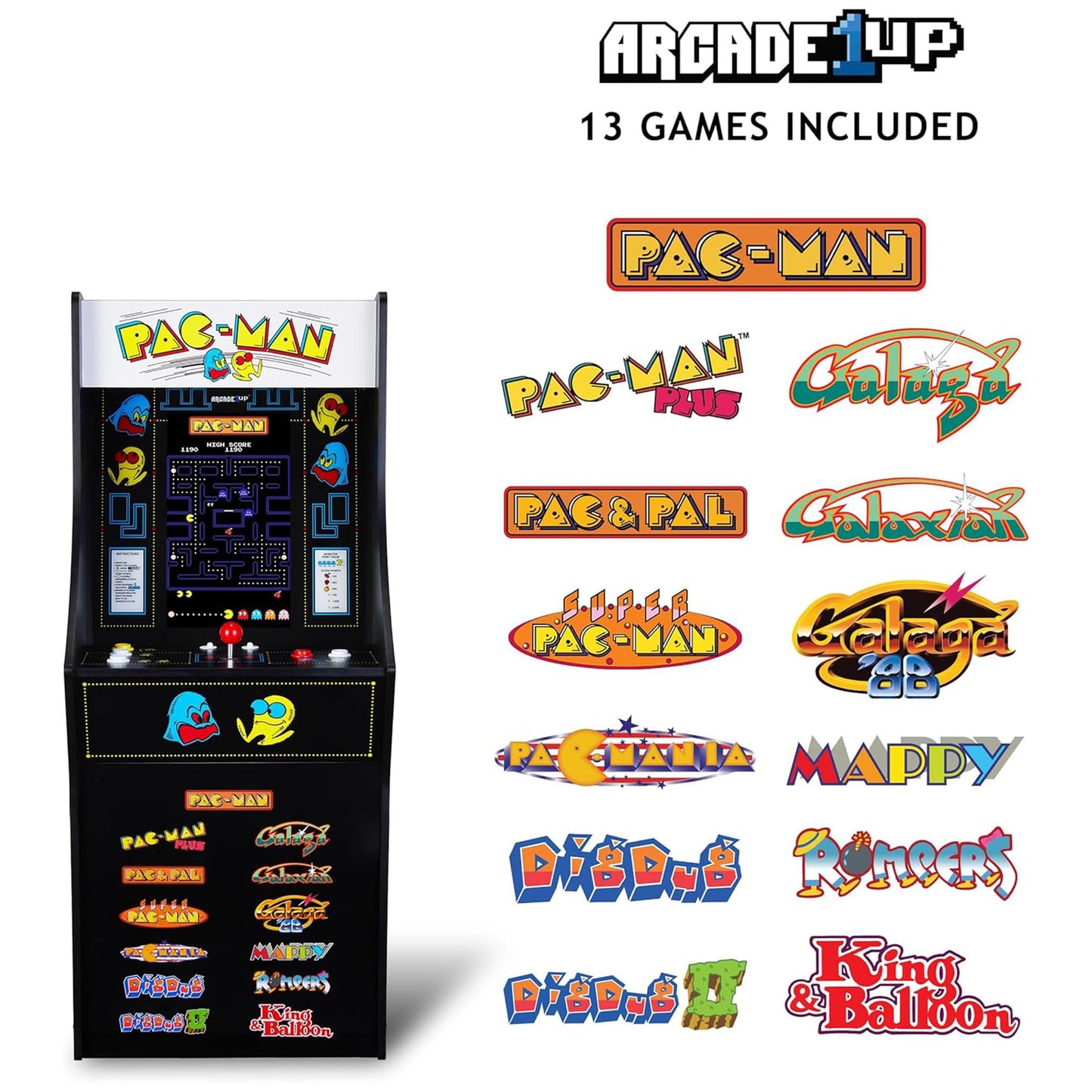 Arcade1Up PAC-Man Classic SE Arcade Machine