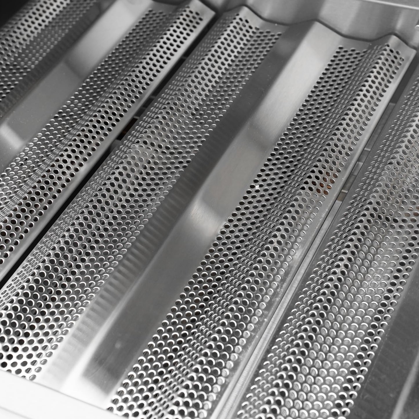 Hygrill STD Series Heavy Duty 3-Burner Built In Grill, Stainless Steel Grill Head for Outdoor Kitchen, Natural Gas