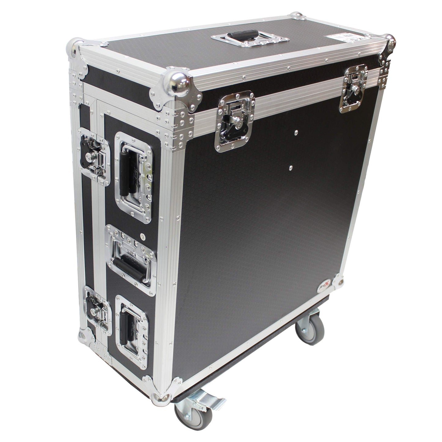 Prox Xs-Ahsq7Dhw Ata Digital Audio Mixer Flight Case For Allen & Heath Sq7 Console With Doghouse Compartment And Caster Wheels