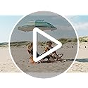 SUNNYFEEL Folding Low Camping Beach Chair 2 Pack, Lightweight Portable Lawn Chair with Mesh Back, Cup Holder for Outdoor/T...