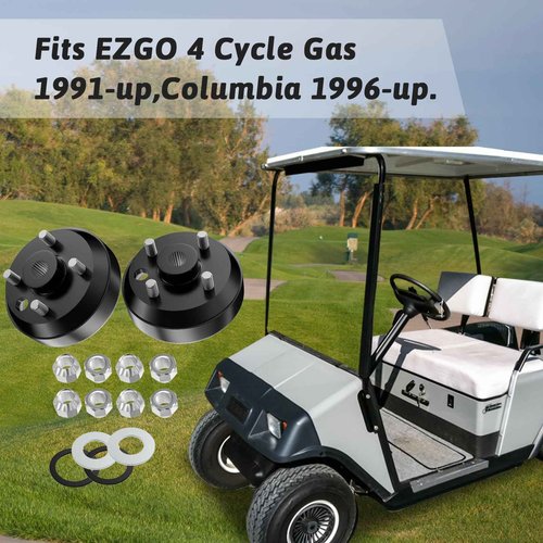 Panglong EZGO TXT Large Hole Fine Splined Brake Drum, Suitable for EZGO 4 Cycle Gas 1991-up, Columbia 1996-up. Replaces OEM#EZGO 21807-G1