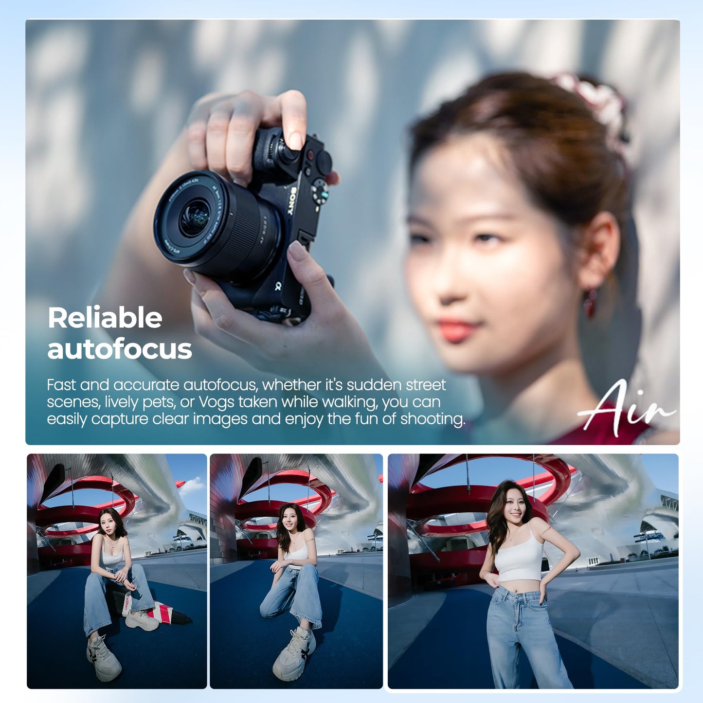 VILTROX 9mm F2.8 E, AF 9/2.8 APS-C Auto Focus Wide Angle Prime Lens for Sony E-Mount Cameras a6400 a6500 a6600 ZV-E10 FX30 A6700 ZC-E10II a7Ⅲ