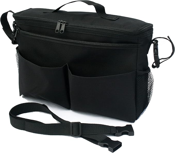 J.L. Childress Cool 'N Cargo Stroller and Wagon Cooler and Organizer - Universal Fit - Insulated - Attaches to Strollers, ...
