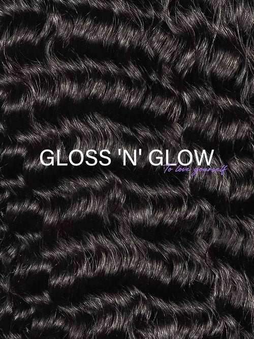 utodoo 20 Inch 13x6 Deep Wave Lace Front Wigs Human Hair Wig for Women 12A 200% Density HD Lace Front Wigs Human Hair Pre Plucked with Baby Hair Natural Black