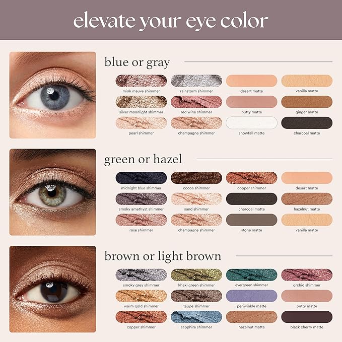 Julep Eyeshadow 101 Cream-to-Powder Waterproof Shadow Stick – Flame Shimmer – Long-Lasting, Crease-Proof, Warm Orange Toned Shimmer Cream Eyeshadow with Built-in Smudger