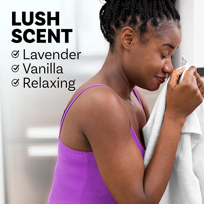 Downy Unstopables In Wash Scent Booster Beads, Lush Scent, 13.4 oz, Laundry Beads for Odor Protection, Downy Scent Booster Beads, Laundry Scent Boosters