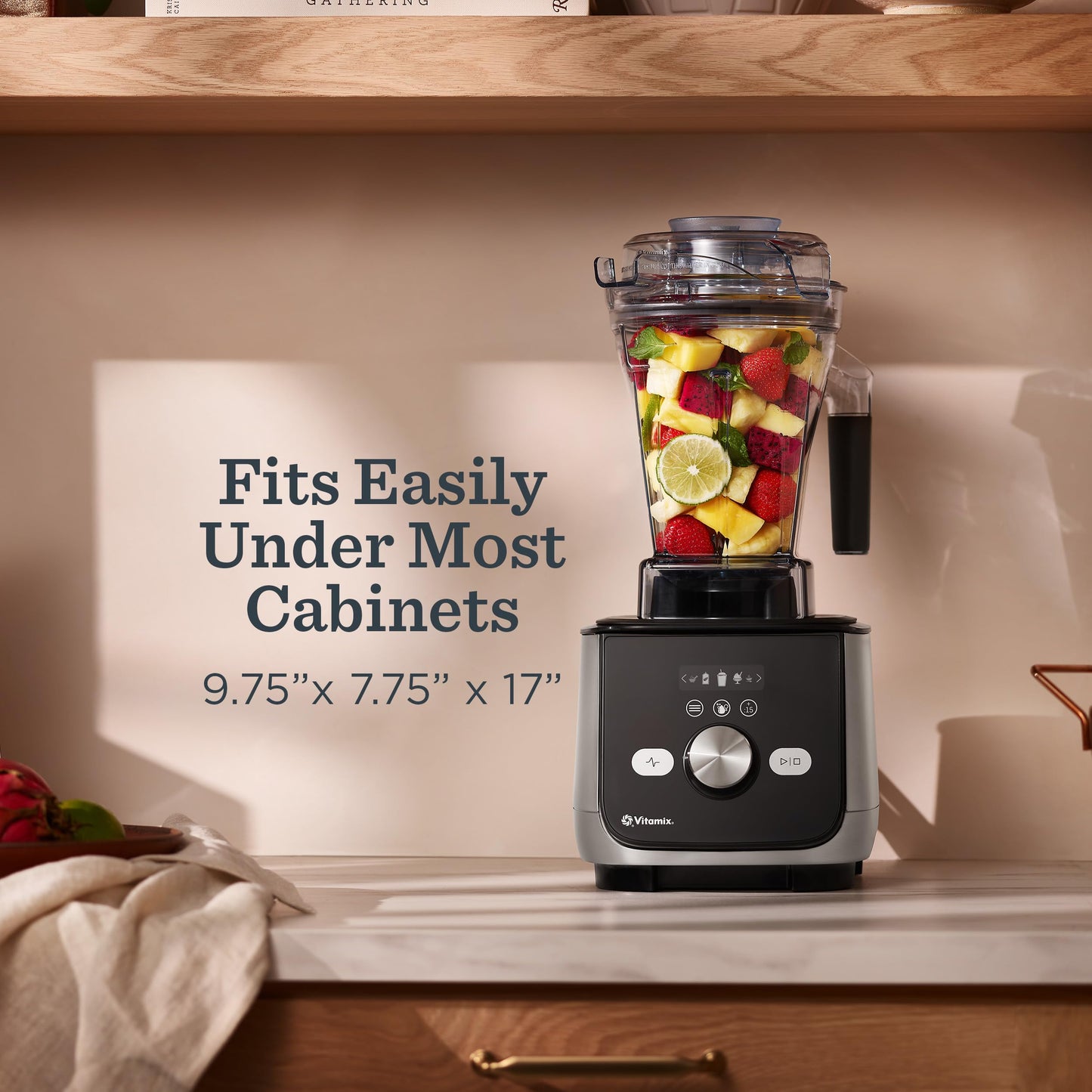 Vitamix Ascent X5 Blender with 10 Blending Programs, Self-Cleaning Program, Professional-Grade Blender for Smoothies, Soups and More, Stainless-Steel Blades, 48 Oz Container, Polar White