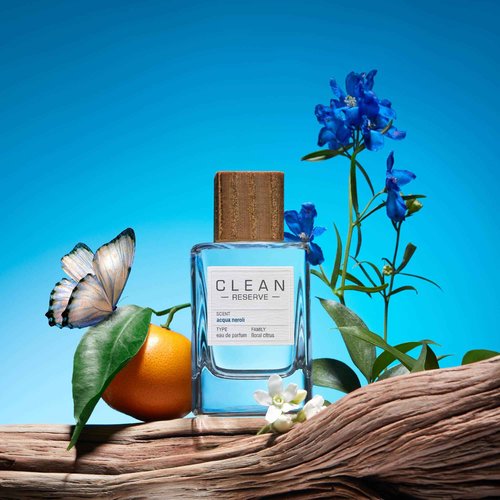CLEAN RESERVE Acqua Neroli Eau de Parfum | Eco-Conscious & Sustainable Spray Fragrance | Vegan, Phthalate-Free, & Paraben-Free | 1.7 Fl Oz/50mL