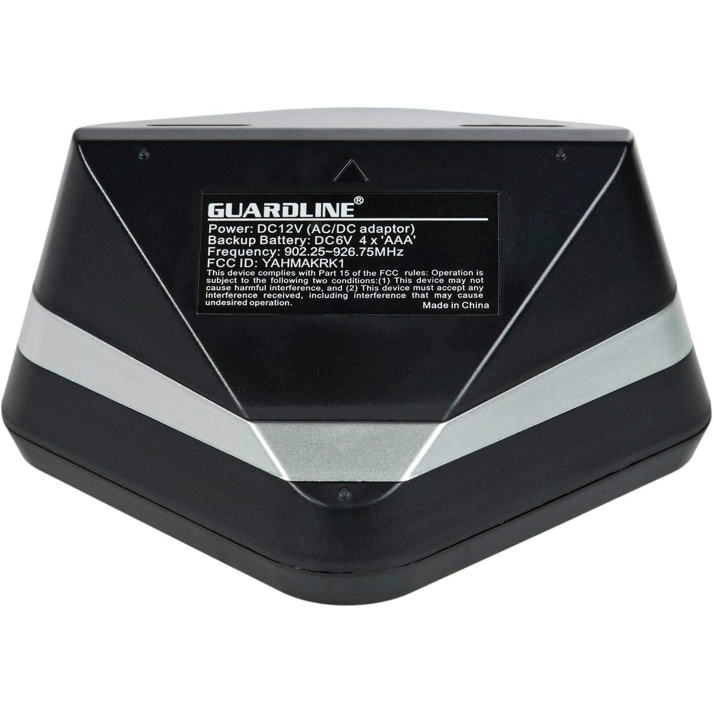 Guardline Wireless Driveway Alarm - 500ft Long Range, Outdoor Motion Sensor, Black, Model GL2200, Includes 1 Receiver