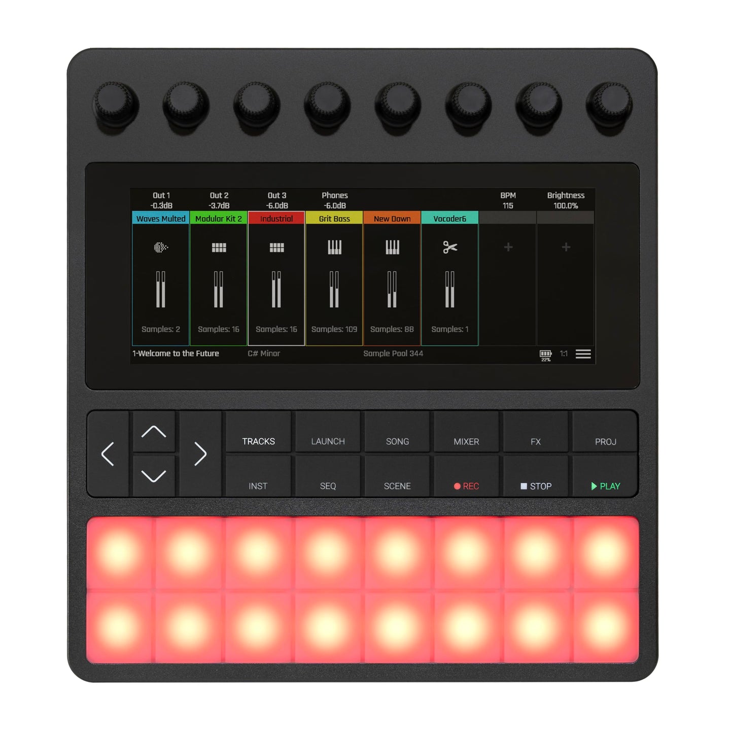1010Music Bento Sampling Production Studio