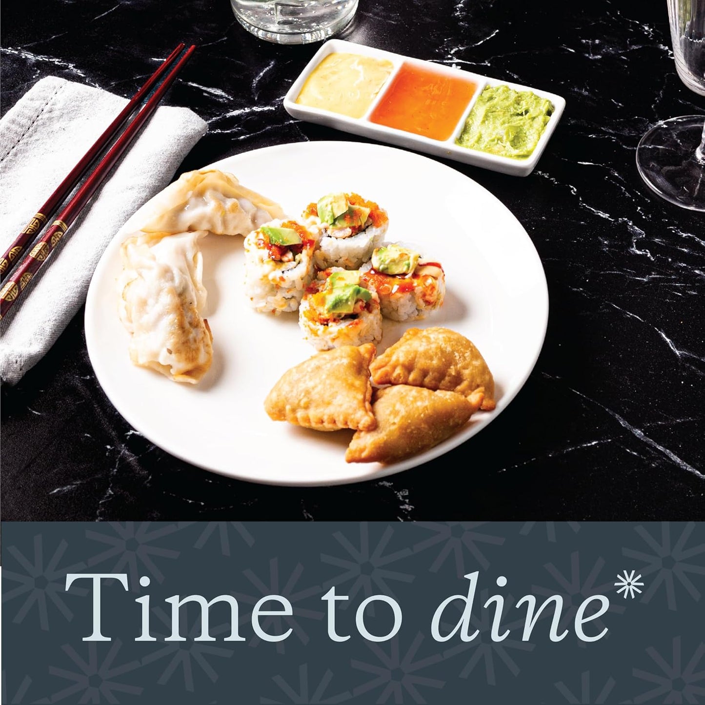Vikko Dinner Plate, Set of 4 White Plates, Ceramic Dinner Plates Set, Stackable 9 Inch Dinner Plates for Every Day and Special Occasion, Restaurant Style, Dishwasher Safe, Microwave Safe