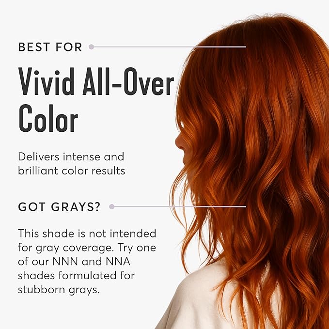 Madison Reed Radiant Hair Color Kit - 7NCG Light Golden Copper (Genova Red), Dimensional Gray Hair Blending Permanent Hair Dye, PPD-Free & Ammonia-Free, 2 Pack