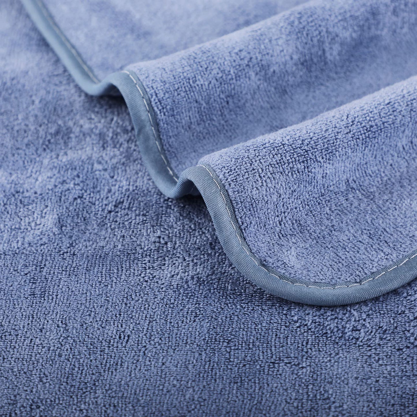 Wuwahold Microfiber Gym Towels Bigger Size Super Soft for Exercise Fitness, Sports, Workout, 380-GSM 15-Inch x 31-Inch Quick-Drying Towels (3 Pack, Blue)