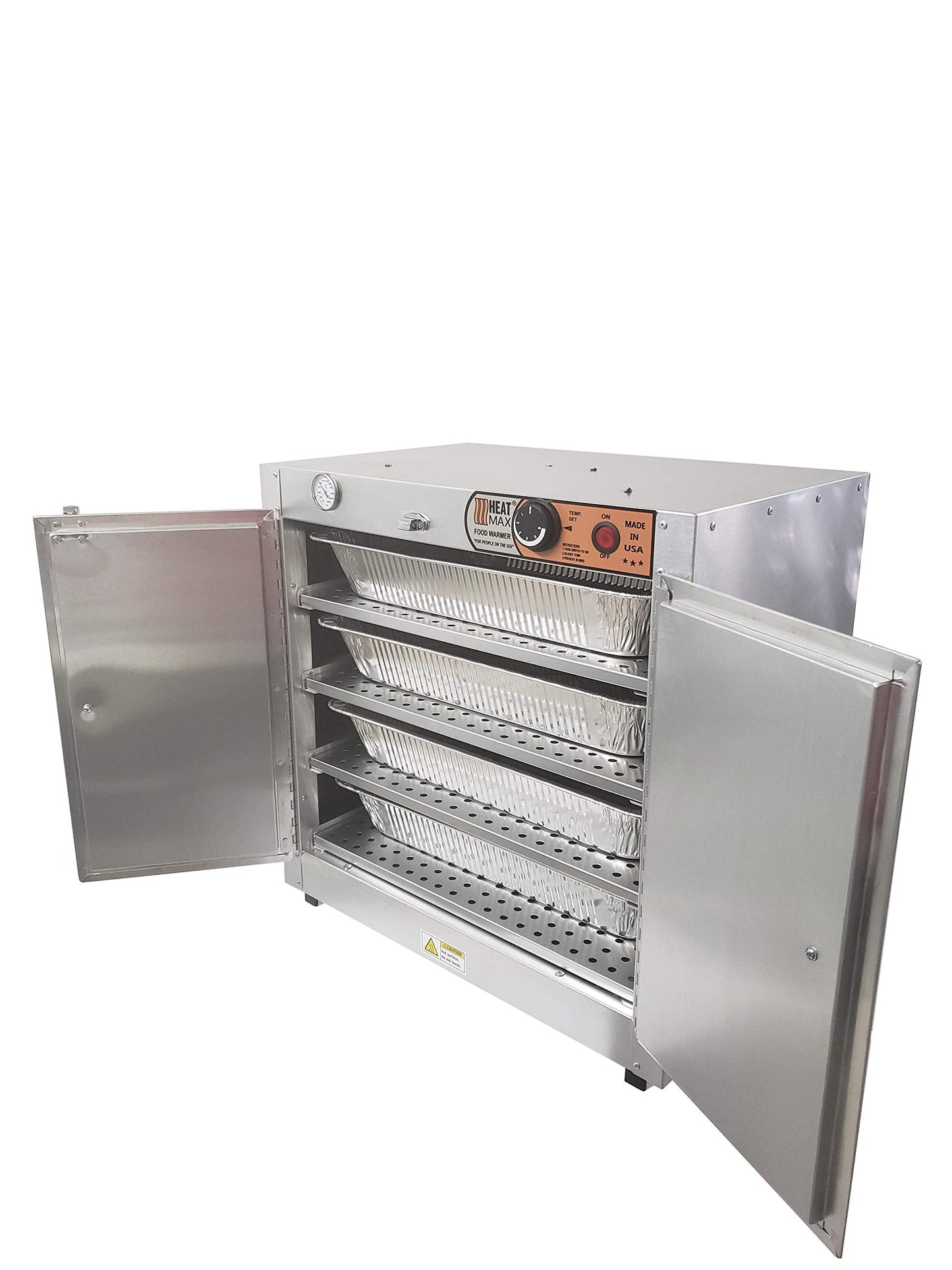 HeatMax 251524 Catering and Events Food Warmer with Water Tray, The Original and The Best, UL/NSF Certified for inspections, Made in USA with Service and Support, Great for Schools, Churches