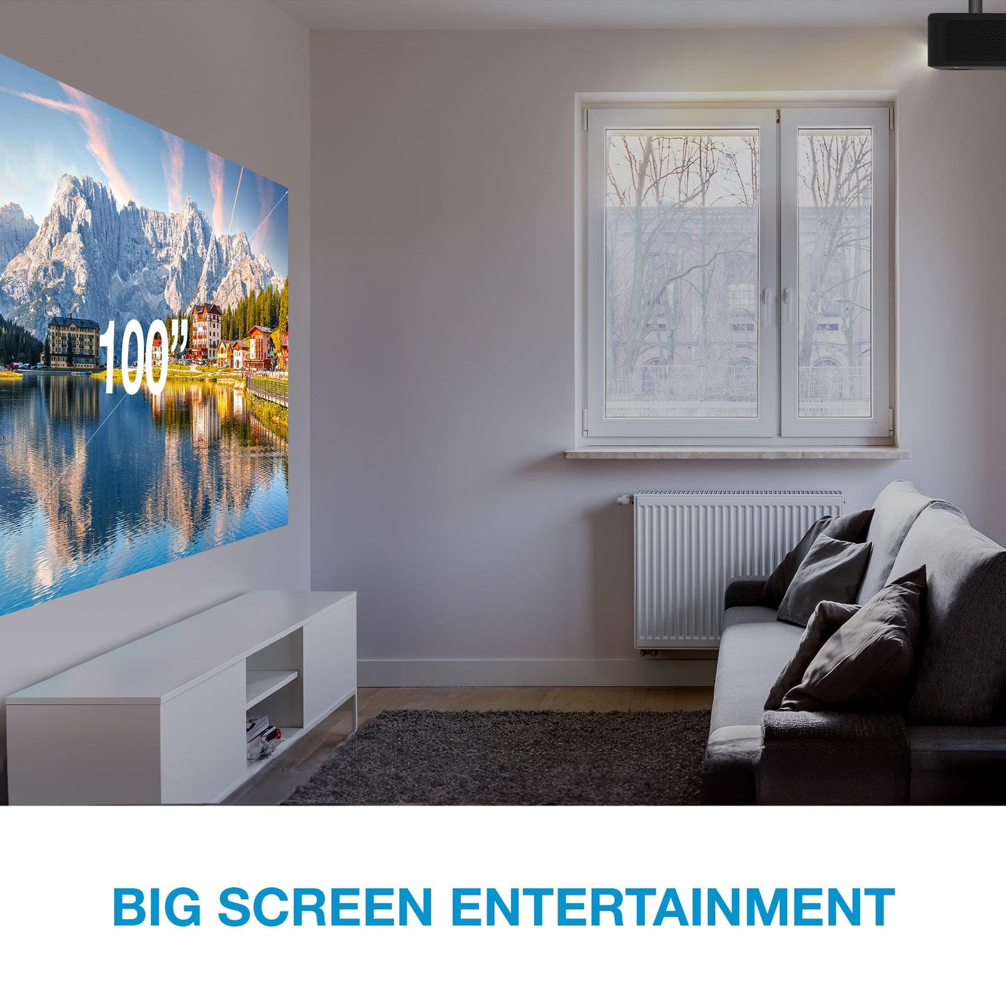 Optoma Photon Life PK32 4K LED Portable Home Entertainment & Gaming Projector