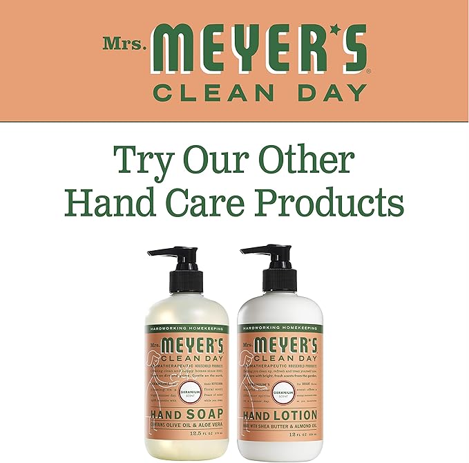 Liquid Hand Soap, Geranium, 12.5 oz, 2 pk