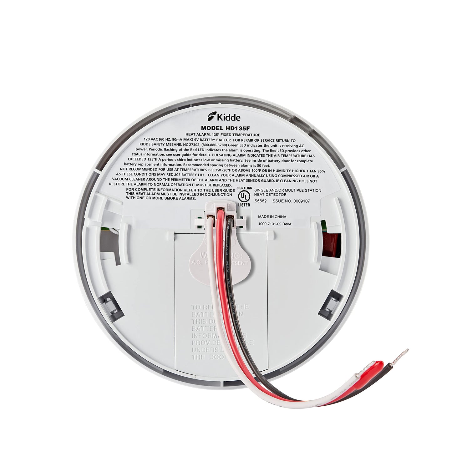 Kidde Hardwired Smoke, Carbon Monoxide & Heat Detector Bundle with 10-Year Battery Backup & Interconnect Capability