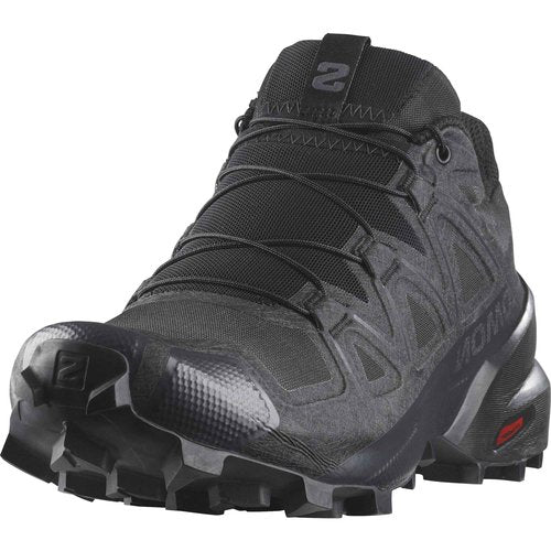 Salomon Women’s Speedcross Trail Running Shoes - Black/Black/Quiet Shade - 5