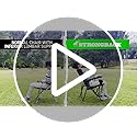 STRONGBACK Elite Folding Camping Lawn Lounge Chair Heavy Duty Camp Outdoor Seat with Lumbar Support and Portable Carry Bag...
