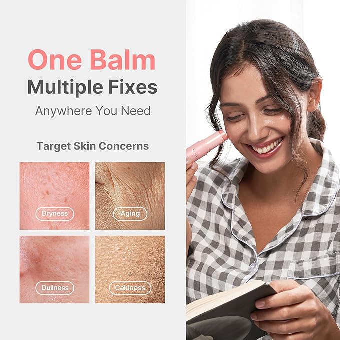 KAHI Wrinkle Bounce Multi Balm - DUO EDITION | All-in-One Hydrating Balm Eye Cream Make Up Base & Moisture Stick | Daily Moisturizer Stick with Salmon-derived sodium DNA (0.32 oz - Pack of 2)